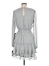 City Studio Gray Casual Dress Size M - photo 2