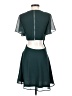 Lulus 100% Polyester Solid Teal Cocktail Dress Size S - photo 2
