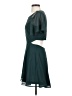 Lulus 100% Polyester Solid Teal Cocktail Dress Size S - photo 5