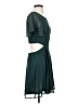 Lulus 100% Polyester Solid Teal Cocktail Dress Size S - photo 4