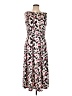 Perceptions Print Pink Cocktail Dress Size L - photo 1