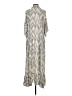 Assorted Brands Chevron-herringbone Gray Casual Dress Size 2 - photo 2