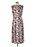 Perceptions Print Pink Cocktail Dress Size L - photo 2