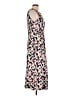 Perceptions Print Pink Cocktail Dress Size L - photo 4