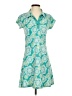 Lola Paisley Teal Casual Dress Size XS - photo 1