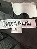 Dance & Marvel Solid Black Romper Size S - photo 4