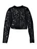 Shein Black Rash Guard Size 6 - photo 2