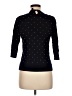 J.Crew Polka Dots Black Pullover Sweater Size M - photo 2