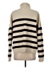 Oval Square Stripes Tan Wool Pullover Sweater Size S - photo 2