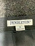 Pendleton 100% Wool Gray Black Wool Skirt Size 8 - photo 4