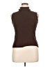 Scott Taylor Brown Sleeveless Turtleneck Size XL - photo 1