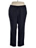 Talbots Polka Dots Blue Casual Pants Size 2X - photo 1