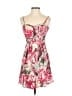 Jessica Simpson 100% Polyester Tropical Pink Cocktail Dress Size XS - photo 1