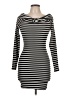 Blāshe Stripes Black Casual Dress Size L - photo 1