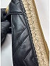 Gucci Black Leather GG Espadrilles Size EU (IT) 38 1/2 / US 8 1/2 - photo 3