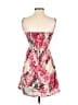 Jessica Simpson 100% Polyester Tropical Pink Cocktail Dress Size XS - photo 2