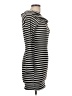Blāshe Stripes Black Casual Dress Size L - photo 4