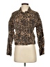 Lioness 100% Cotton Animal Print Brown Jacket Size XS - photo 1