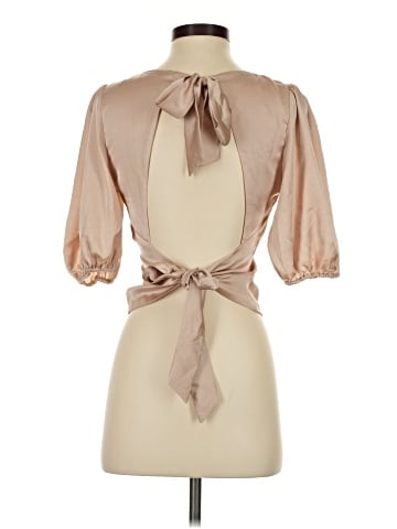 Abercrombie & Fitch Short Sleeve Blouse (view 2)