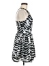 Guess 100% Polyester Graphic Silver Cocktail Dress Size 6 - photo 4