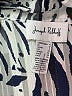 Joseph Ribkoff 100% Polyester Animal Print Silver White Long Sleeve Blouse Size 4 - photo 7