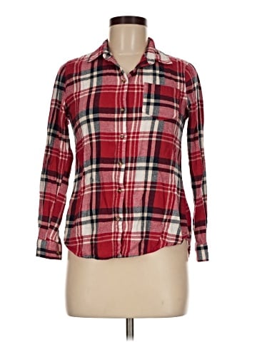 Passport Long Sleeve Button-Down Shirt (view 1)