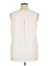 Apt. 9 100% Polyester Ivory Sleeveless Blouse Size XL - photo 2