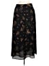 Chaus 100% Polyester Print Black Casual Skirt Size M - photo 1