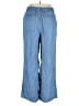 Lands' End 100% Lyocell Blue Casual Pants Size 14 - photo 2