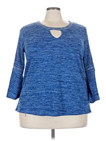 NY Collection Pullover Sweater (view 1)