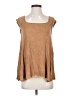 Dantelle Brown Sleeveless Top Size S - photo 1