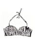 Unbranded Print Gray Swimsuit Top Size S - photo 1