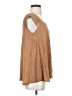 Dantelle Brown Sleeveless Top Size S - photo 4