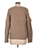 Neiman Marcus 100% Cashmere Solid Tan Cashmere Pullover Sweater Size L - photo 2