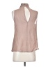 Bebe Tan Sleeveless Blouse Size S - photo 2