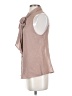 Bebe Tan Sleeveless Blouse Size S - photo 5