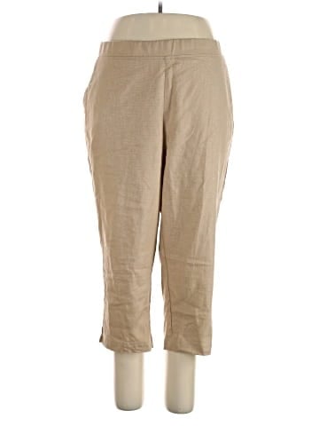 Jessica London Linen Pants (view 1)