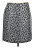 Ann Taylor LOFT Animal Print Silver Casual Skirt Size 6 - photo 1