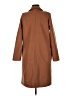 Zara 100% Polyester Brown Coat Size M - photo 2