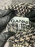 Ganni Houndstooth Silver Long Sleeve Top Size EU 38 / US 8 - photo 7