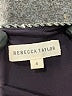 Rebecca Taylor 100% Polyester Black Short Sleeve Top Size 4 - photo 7
