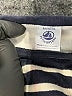 Petit Bateau Stripes Ivory Long Sleeve Onesie 3-6 MO / 6 MO - photo 3
