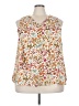 Cato 100% Polyester Ivory Sleeveless Blouse Size 22 - 24 - photo 1