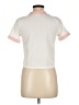 Unbranded Color Block Ivory Short Sleeve Blouse Size M - photo 2