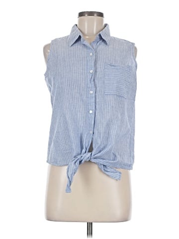 Eden & Olivia Sleeveless Button-Down Shirt (view 1)