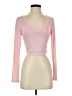 Shein Pink Long Sleeve Top Size 4 - photo 1