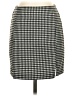 Eyeshadow Houndstooth Gray Casual Skirt Size 1 - photo 1