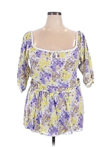 Poupette St. Barth 3/4 Sleeve Blouse (view 1)