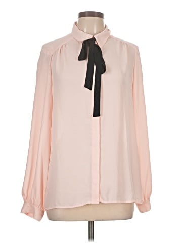 7th Avenue Design Studio New York & Company Long Sleeve Blouse (view 1)