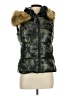 Aqua 100% Polyester Green Vest Size M - photo 1